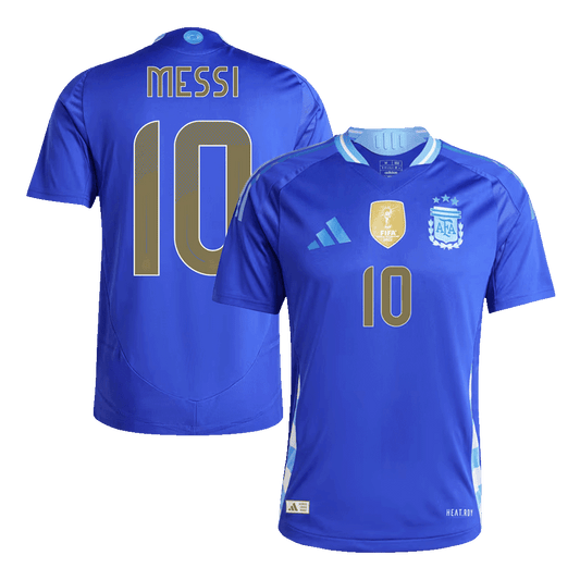 Authentic MESSI #10 Argentina Away Soccer Jersey 2024