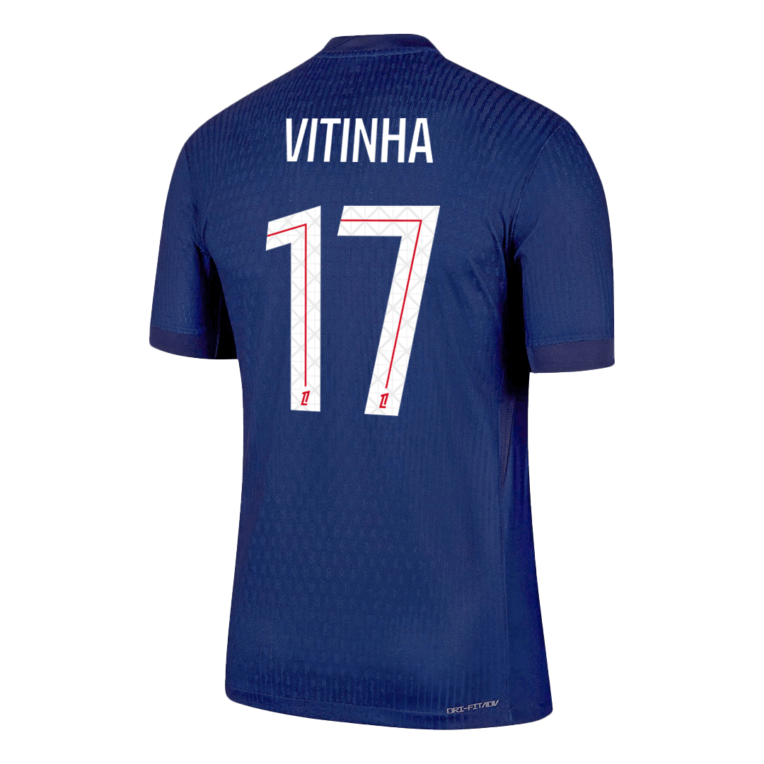 Authentic VITINHA #17 PSG Home Soccer Jersey 2025/26