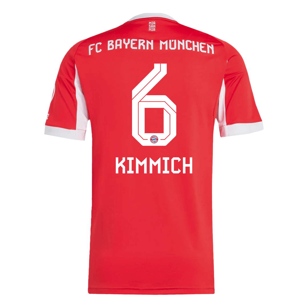 KIMMICH #6 Bayern Munich Home Soccer Jersey 2025/26