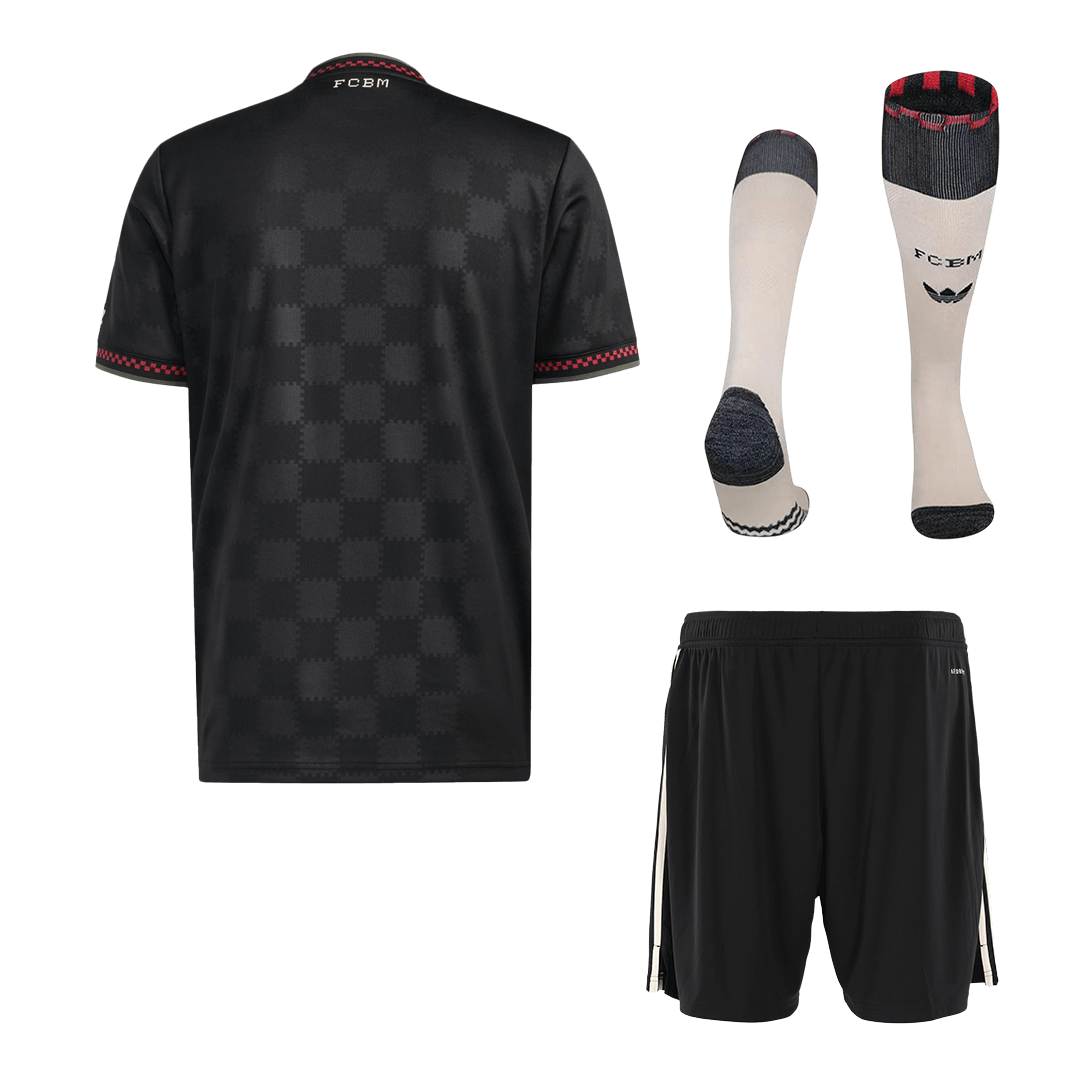 Bayern Munich Third Away Soccer Jersey Kit(Jersey+Shorts+Socks) 2025/26