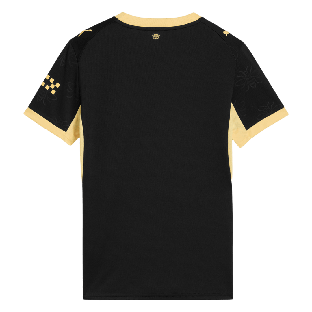 Women's Manchester City Away Soccer Jersey 2026/27 Black