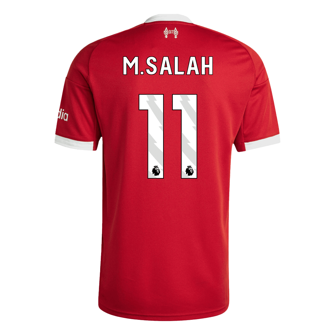 M.SALAH #11 Liverpool Home Soccer Jersey 2025/26 Red