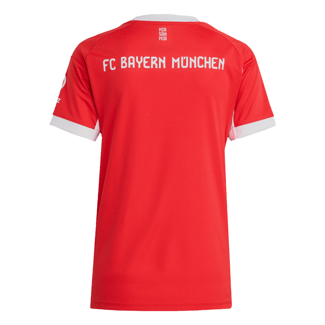 Women's Bayern Munich Home Soccer Jersey 2025/26 Red