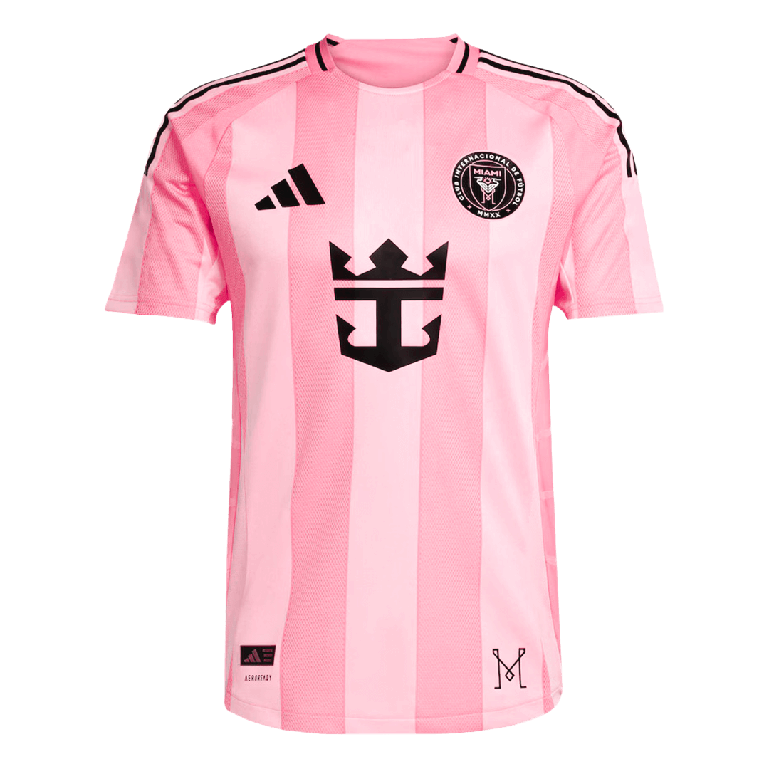 Authentic DE PAUL #7 Inter Miami CF Home Soccer Jersey 2025 Pink