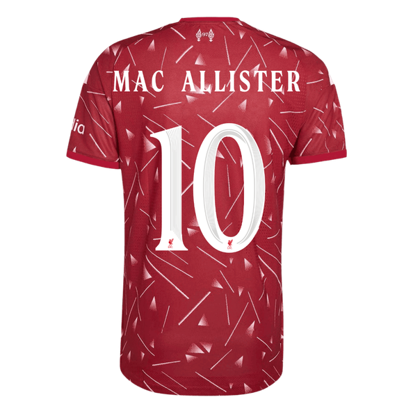 Authentic MAC ALLISTER #10 Liverpool Home Soccer Jersey 2026/27