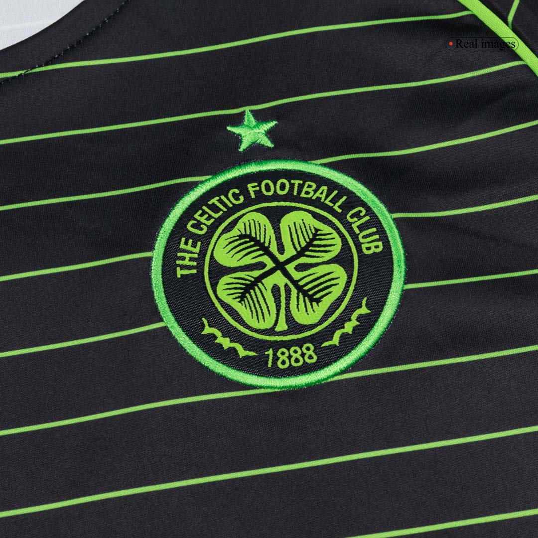 Celtic Away Soccer Jersey 2025/26 Black