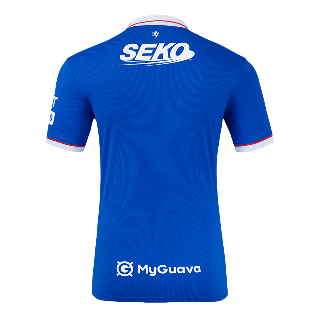 Glasgow Rangers Home Soccer Jersey 2025/26 Blue