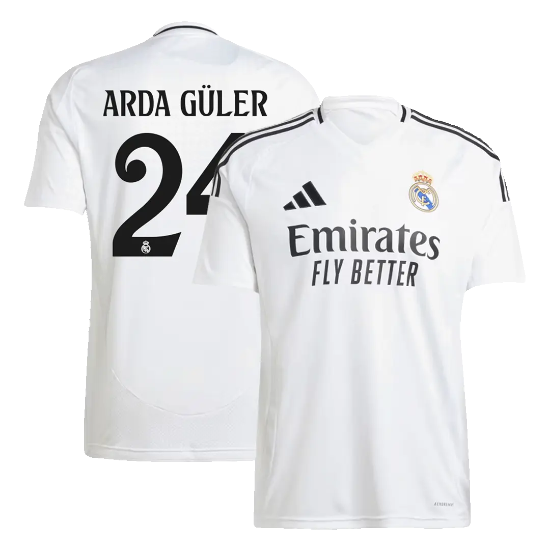 Real Madrid football shirt ARDA G¨¹ler #24 Home 2024/25