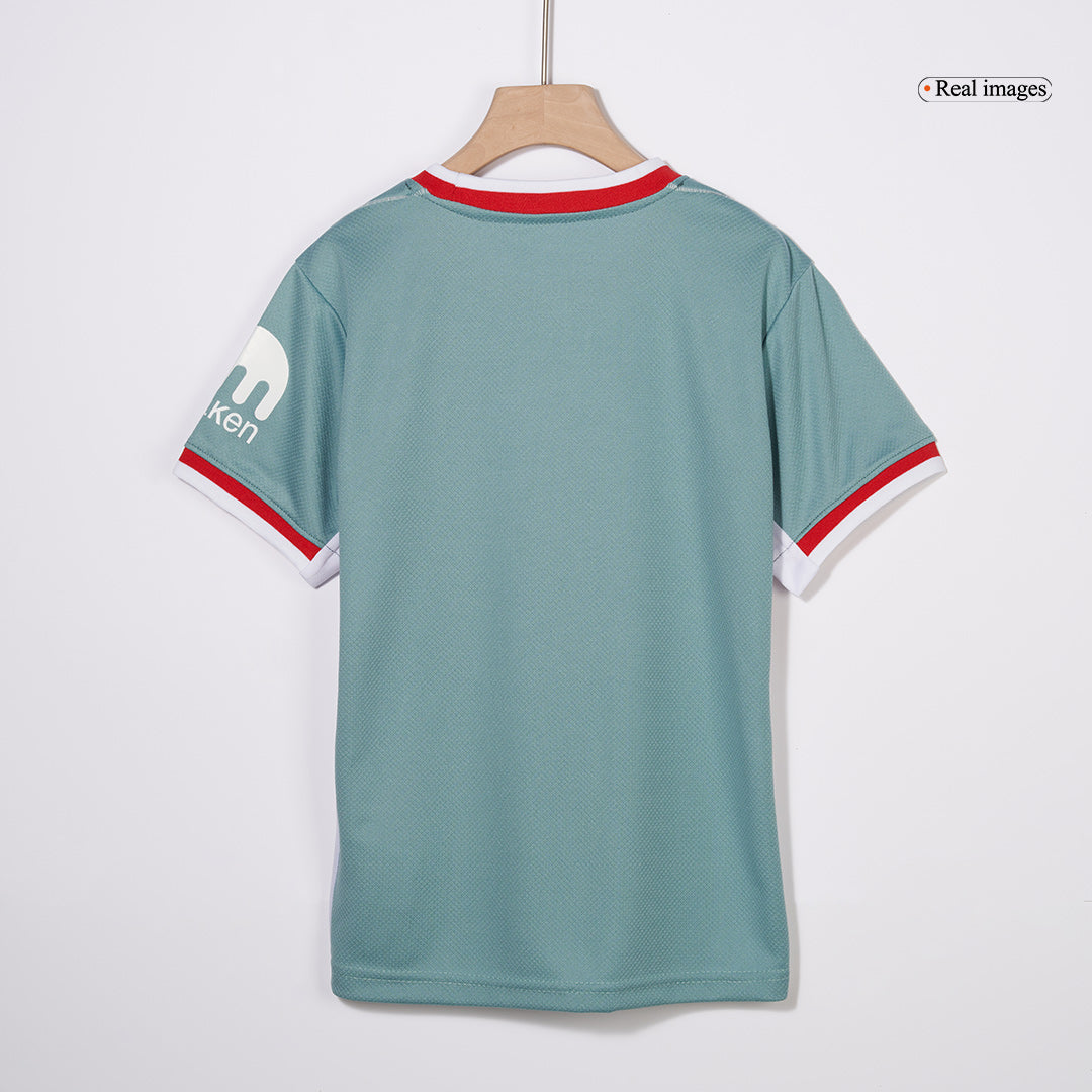 Kid's Atletico Madrid Away Soccer Jersey Kit(Jersey+Shorts) 2024/25