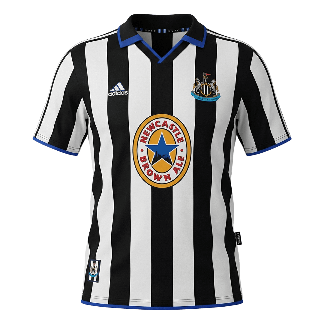 Retro 1999/00 Newcastle United Home Soccer Jersey 2025/26
