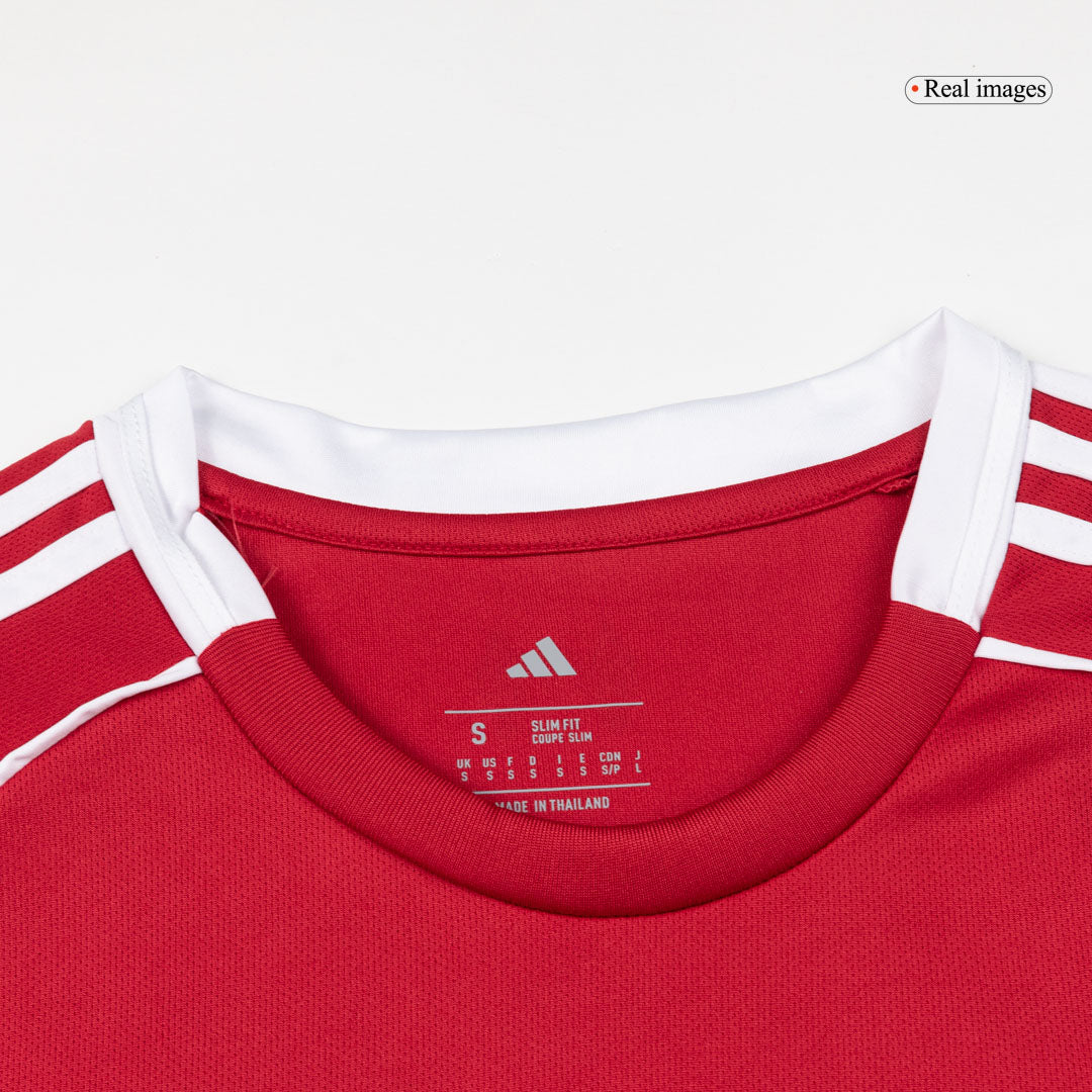 Liverpool Home Long Sleeve Soccer Jersey 25/26 Red