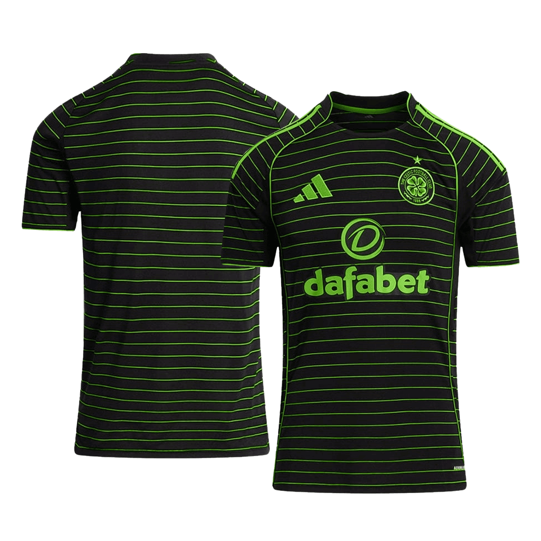 Celtic Away Soccer Jersey 2025/26 Black