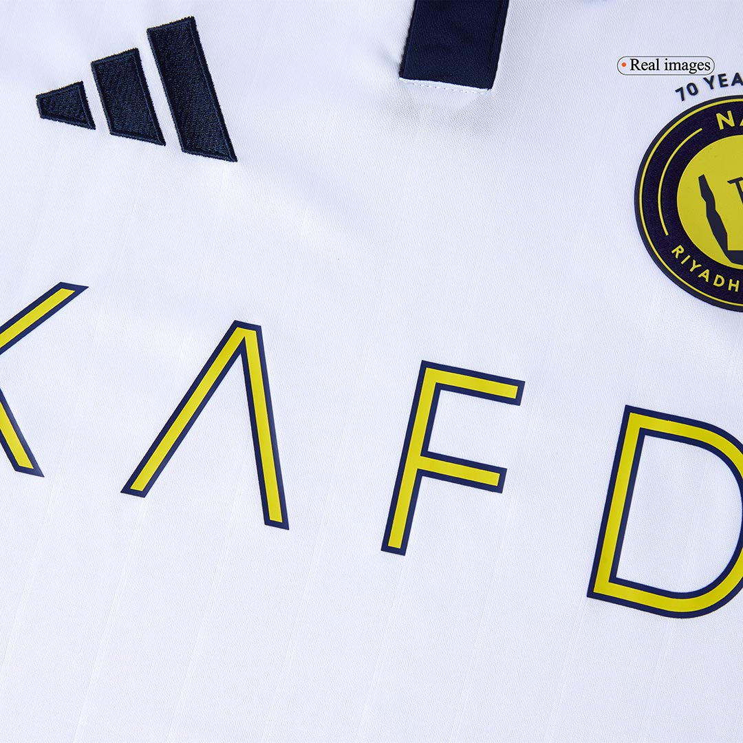 RONALDO #7 Al Nassr Third Away Soccer Jersey 2025/26 White
