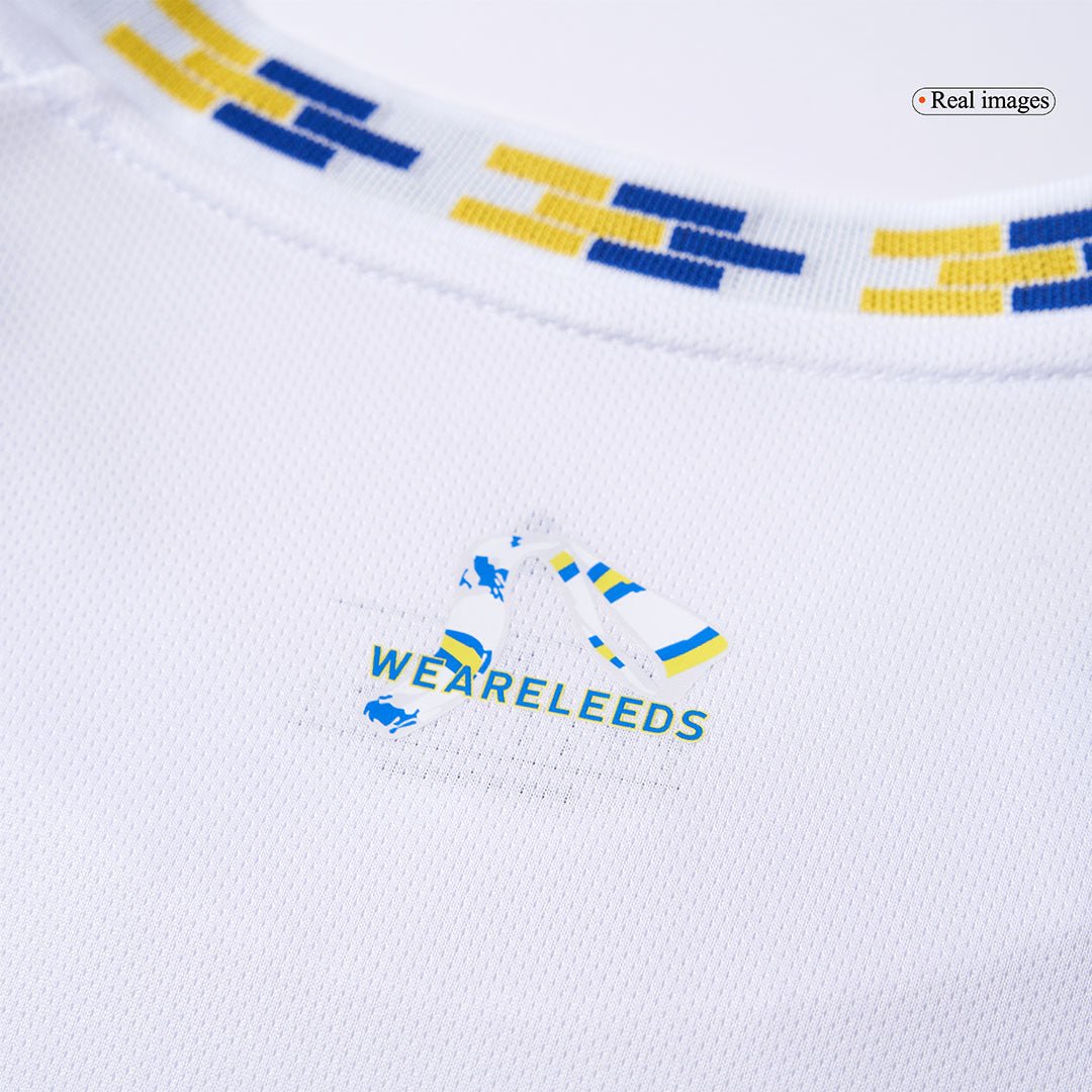 Leeds United Home Soccer Jersey 25/26 White