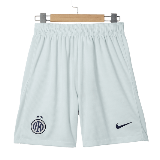 Inter Milan Away Soccer Shorts 2025/26 White