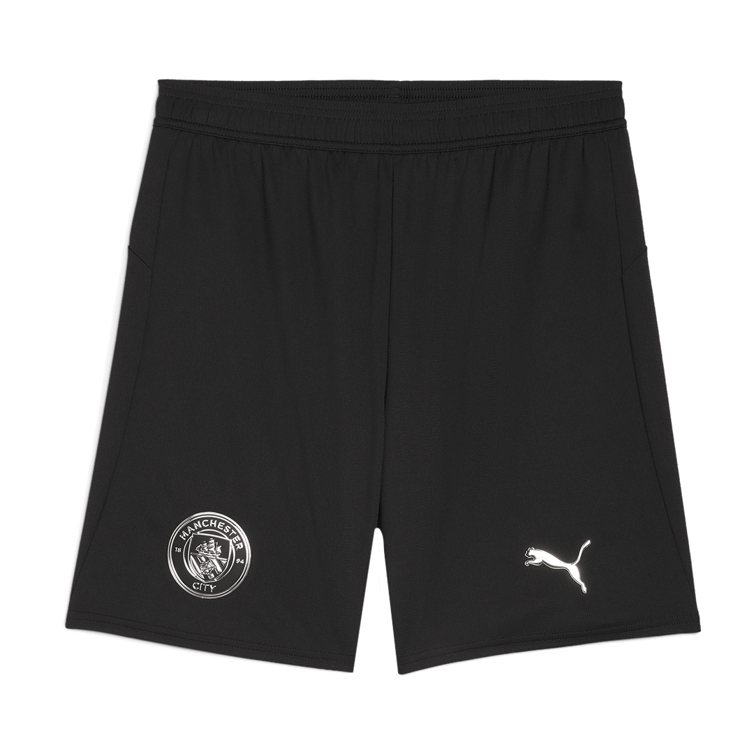 Manchester City Away Soccer Shorts 25/26 Black