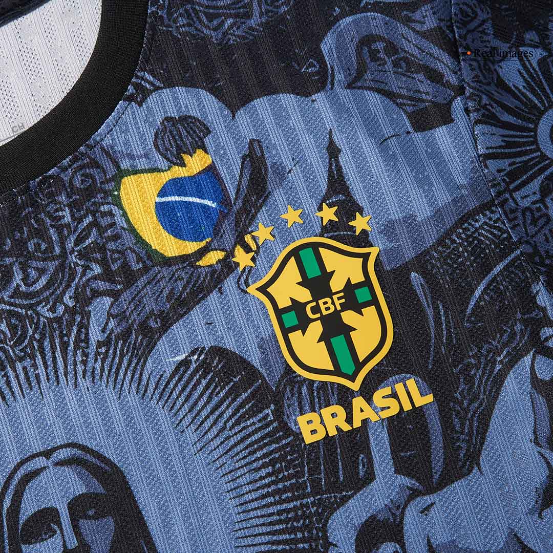Authentic Brazil Jesus Soccer Jersey 2024