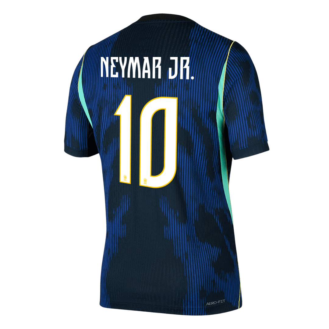 Authentic NEYMAR JR. #10 Brazil Away Soccer Jersey 2026