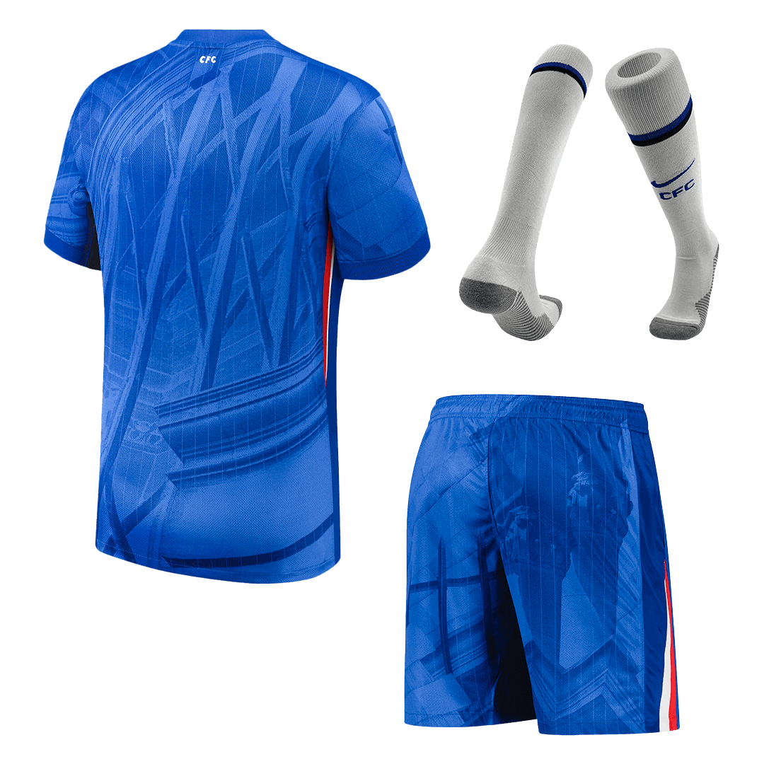 Chelsea Home Soccer Jersey Kit(Jersey+Shorts+Socks) 2025/26 Blue