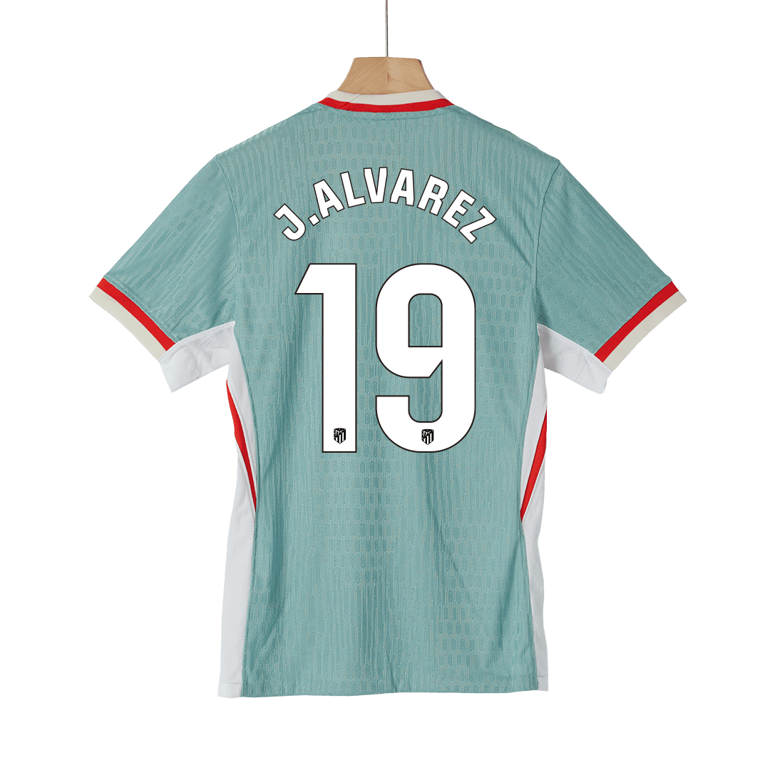 Authentic J.ALVAREZ #19 Atletico Madrid Away Soccer Jersey 2024/25
