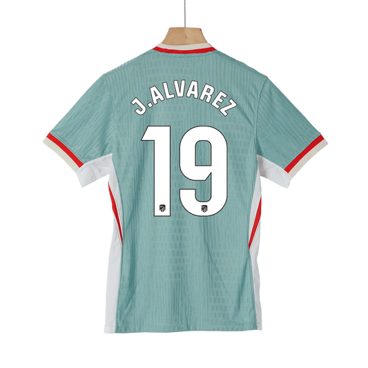 Authentic J.ALVAREZ #19 Atletico Madrid Away Soccer Jersey 2024/25