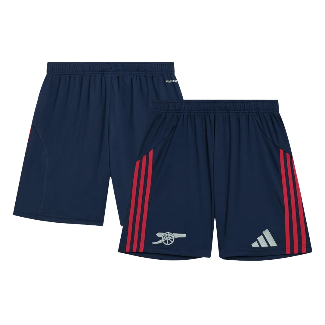 Arsenal Away Soccer Shorts 25/26 Navy