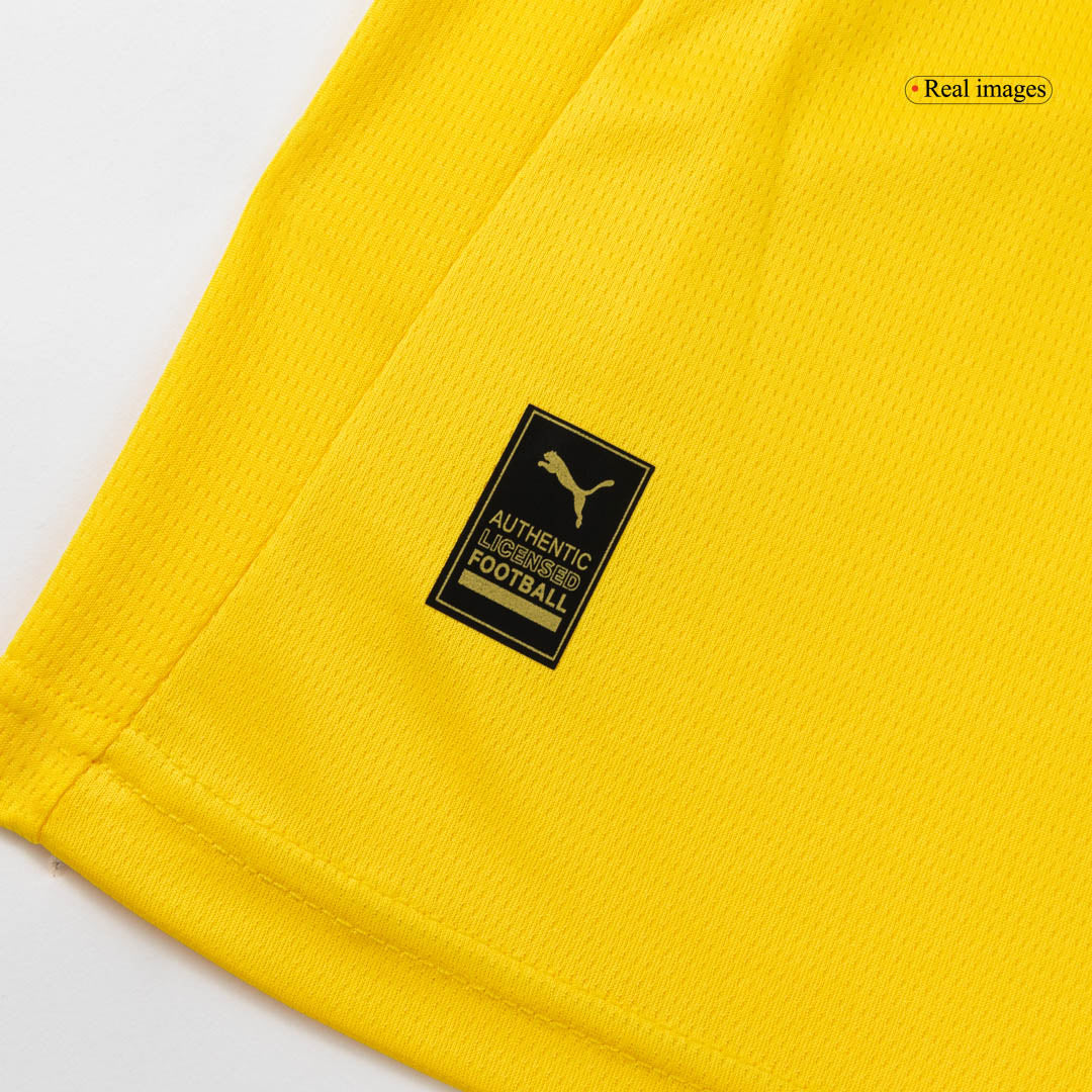 Borussia Dortmund Home Soccer Jersey Kit(Jersey+Shorts) 2025/26 Yellow