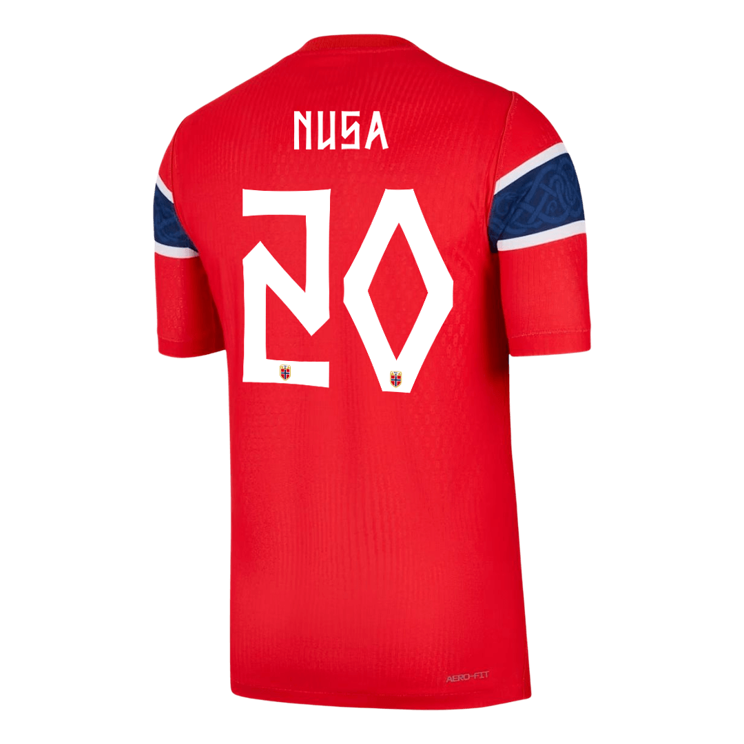 Player Version NUSA #20 Norway Home Soccer Jersey 2026