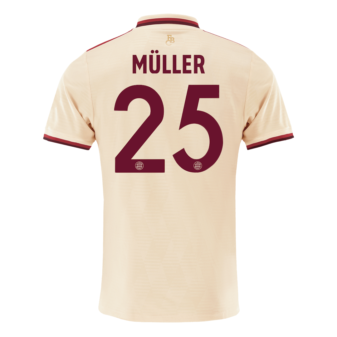 MÜLLER #25 Bayern Munich Third Away Soccer Jersey 2024/25