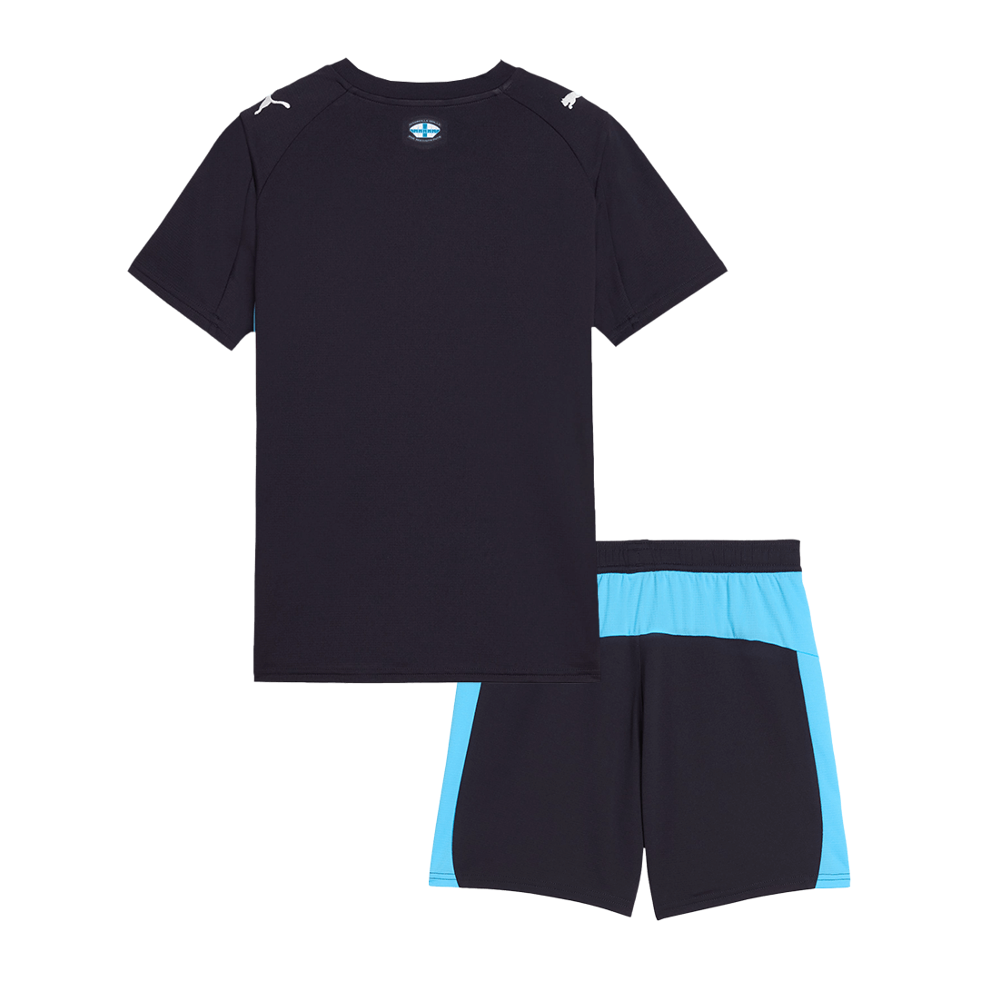 Kid's Marseille Away Soccer Jersey Kit(Jersey+Shorts) 25/26 Navy