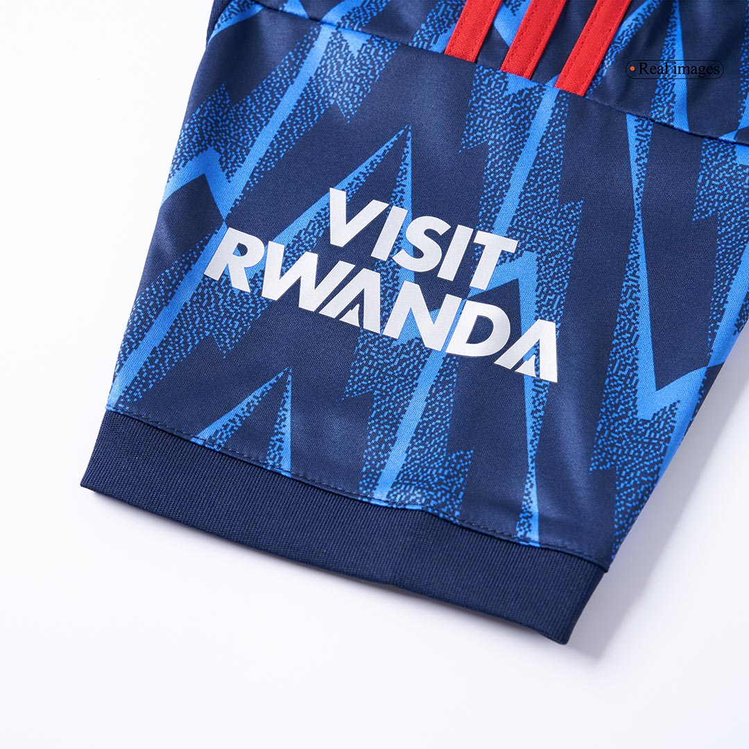 Arsenal Away Soccer Jersey Kit(Jersey+Shorts) 2025/26 Blue