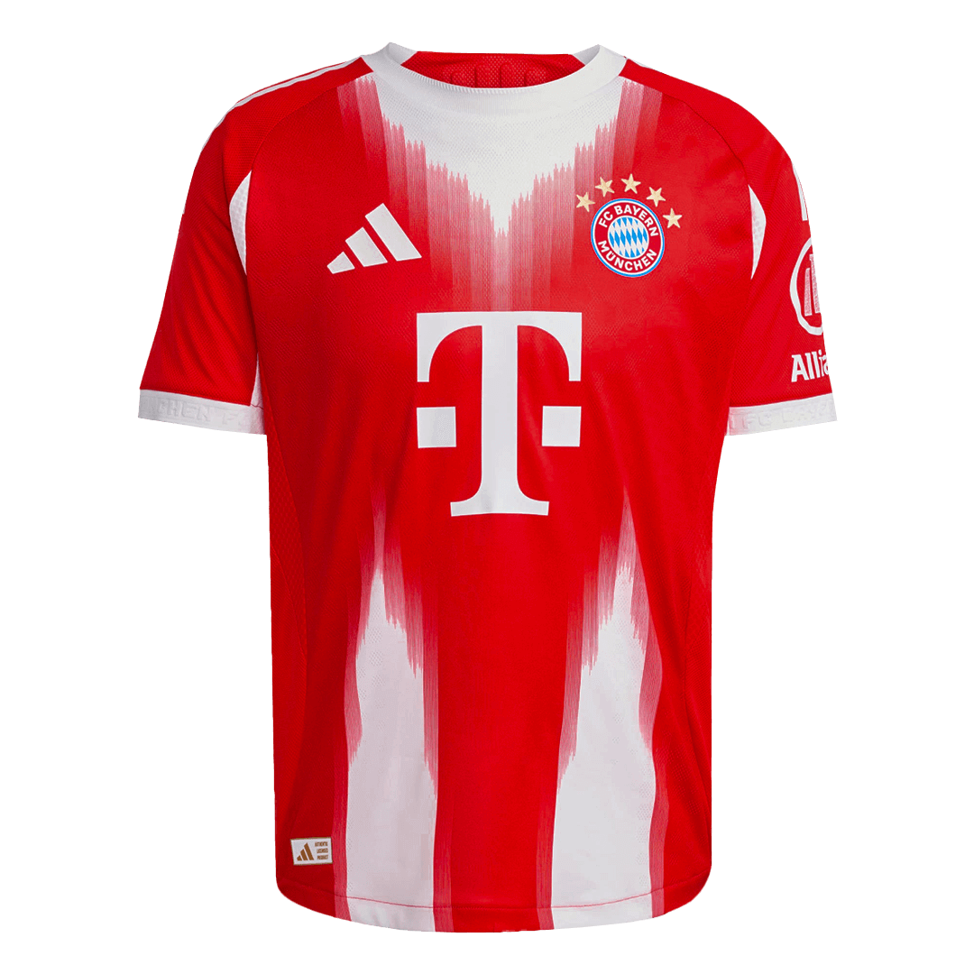 Authentic LUIS DÍAZ #14 Bayern Munich Home Soccer Jersey 2025/26 Red