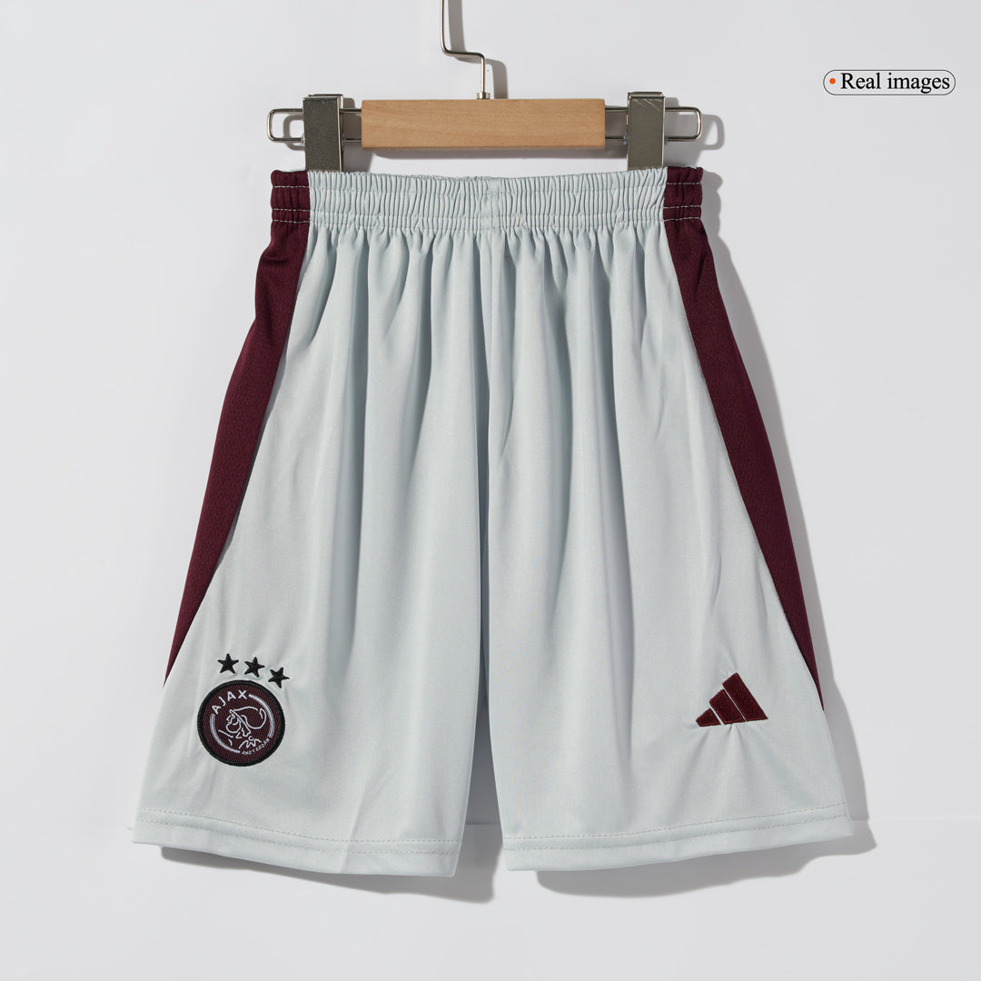 Kid's Ajax Third Away Soccer Jersey Kit(Jersey+Shorts) 2024/25