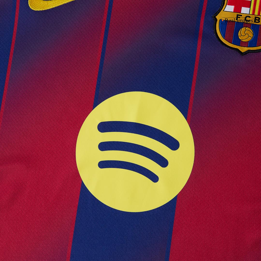 F.DE JONG #21 Barcelona Home Soccer Jersey 2025/26 Red&Blue