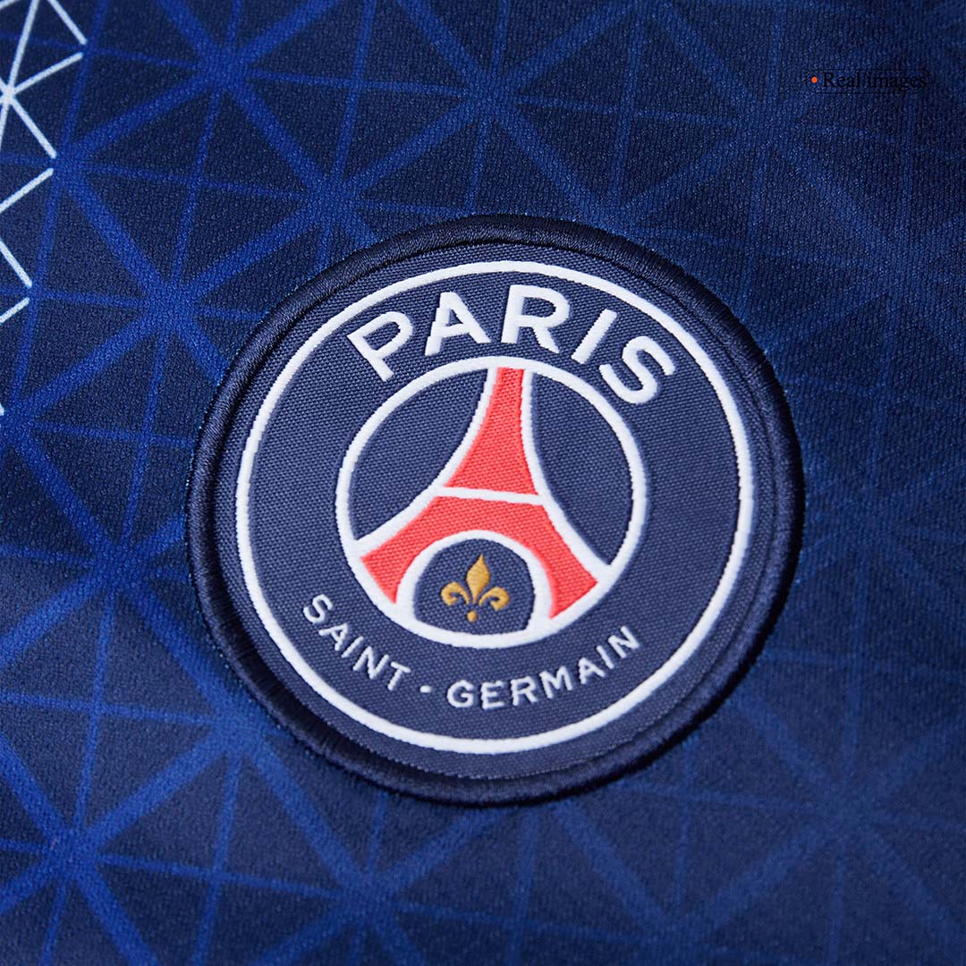 B.BARCOLA #29 PSG Home Soccer Jersey 2025/26 Navy