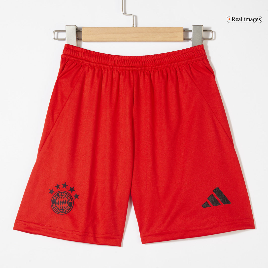 Kid's Bayern Munich Home Soccer Jersey Kit(Jersey+Shorts) 2024/25 Red