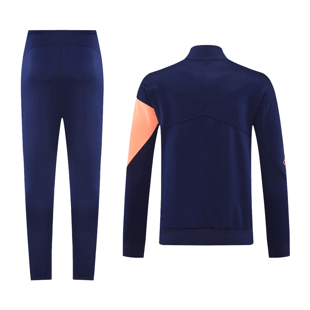 25/26 Barcelona Training Jacket Kit(Jacket+Pants) Navy&Orange