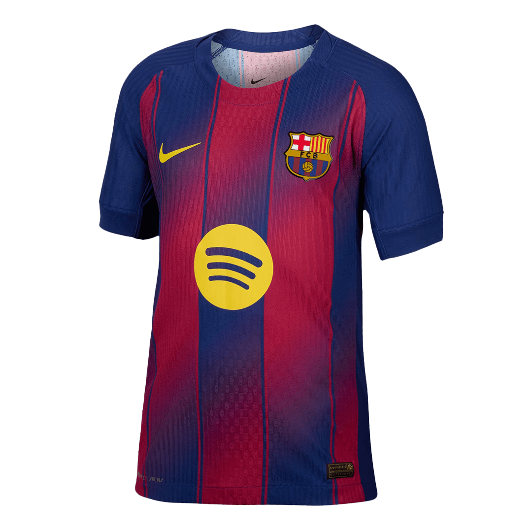 Authentic CUBARSÍ #2 Barcelona Home Soccer Jersey 2025/26 Red&Blue