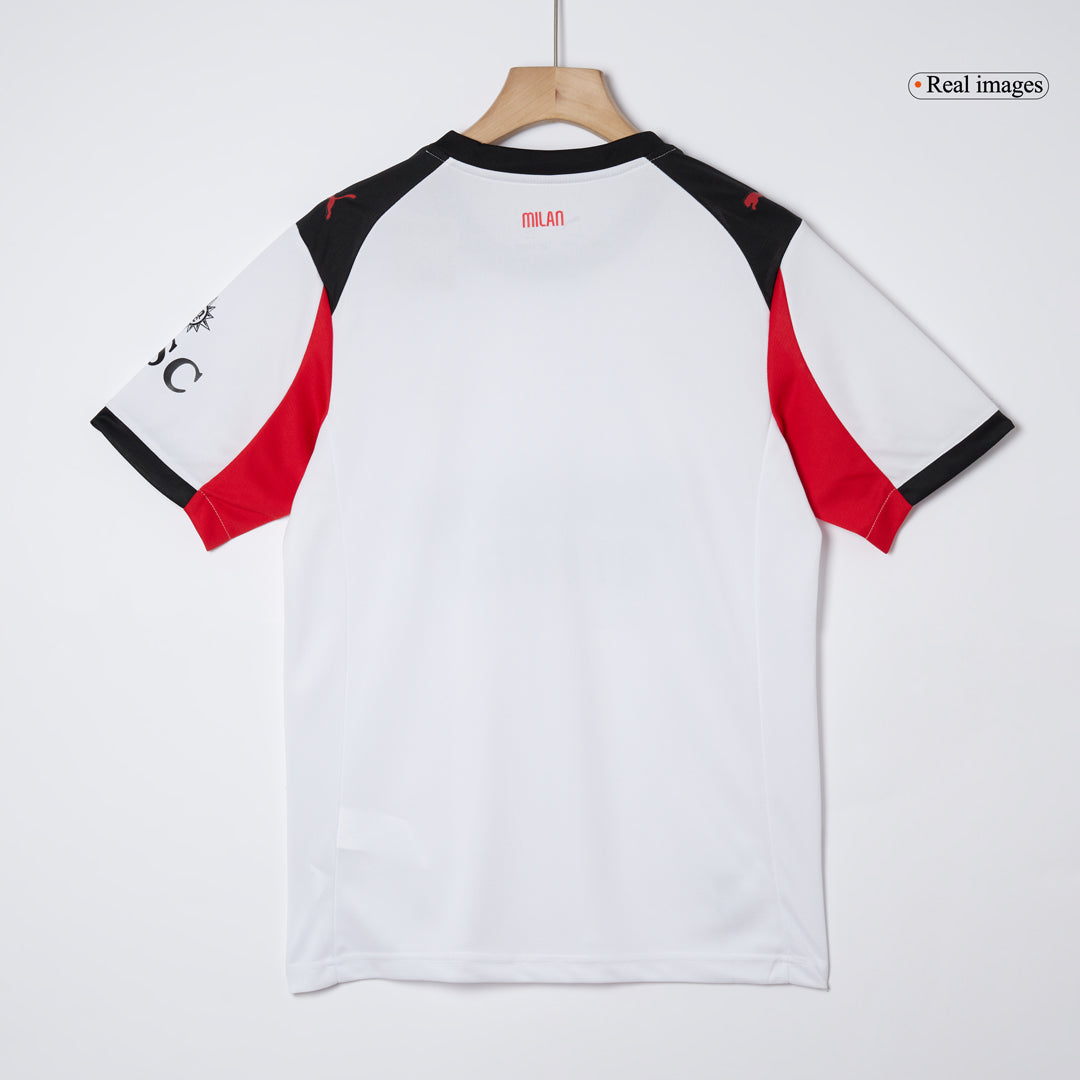 MODRIĆ #14 AC Milan Away Soccer Jersey 2025/26 White