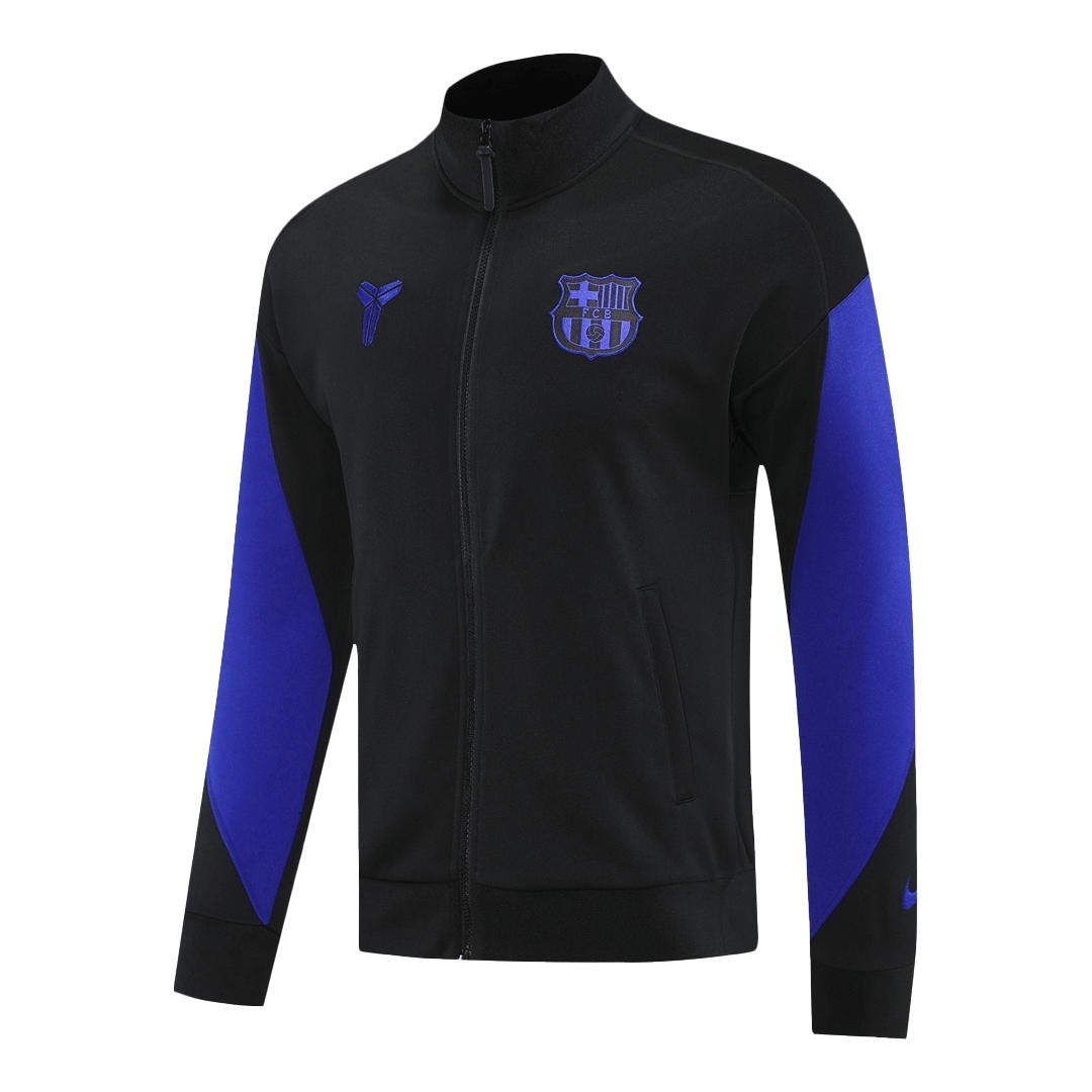 25/26 Barcelona Training Jacket Kit(Jacket+Pants) Black&Purple