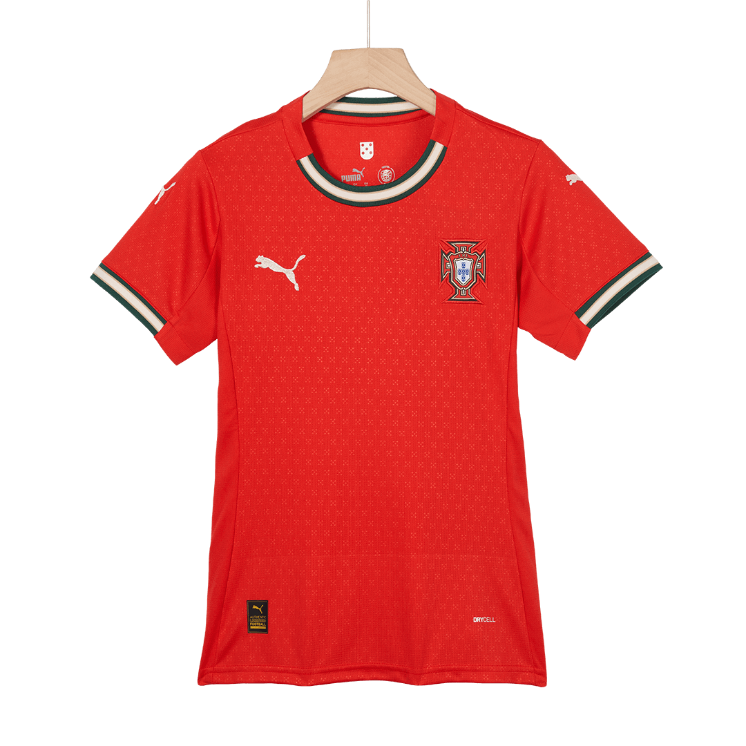 RONALDO #7 Women's Portugal Home Soccer Jersey 2025 Red