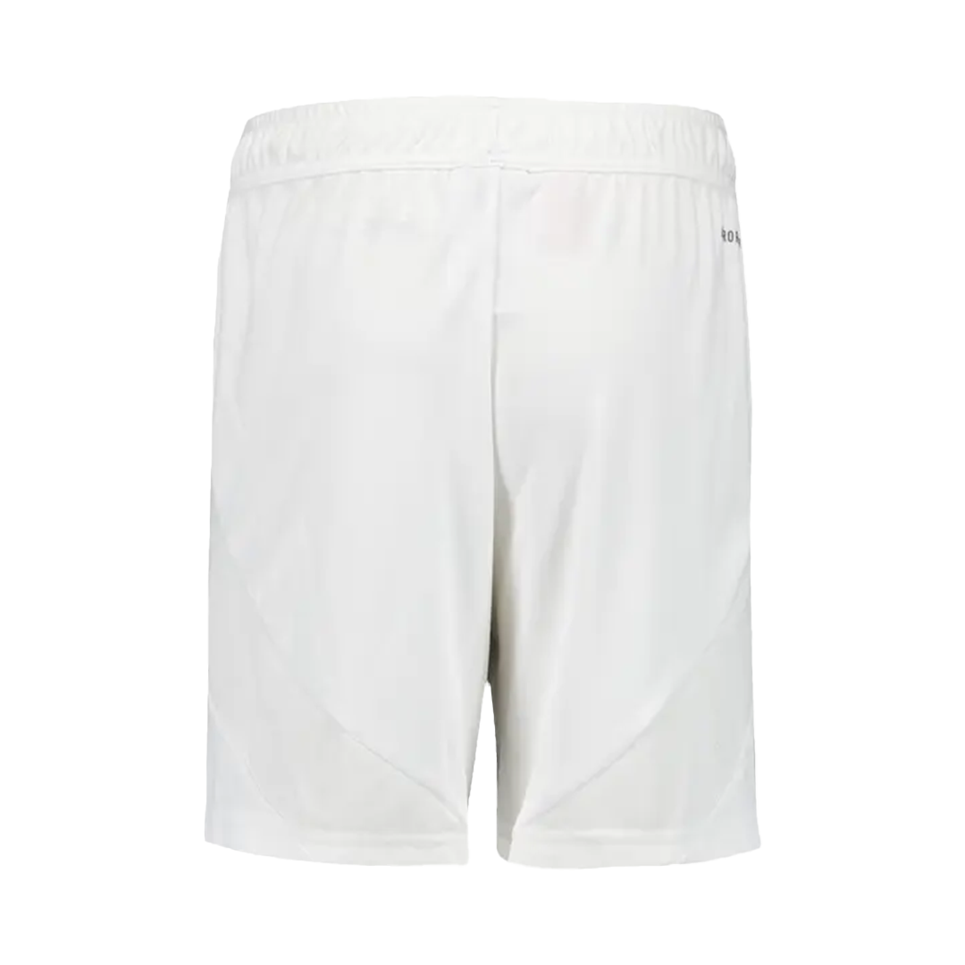 Real Madrid Home Soccer Shorts 2024/25 White