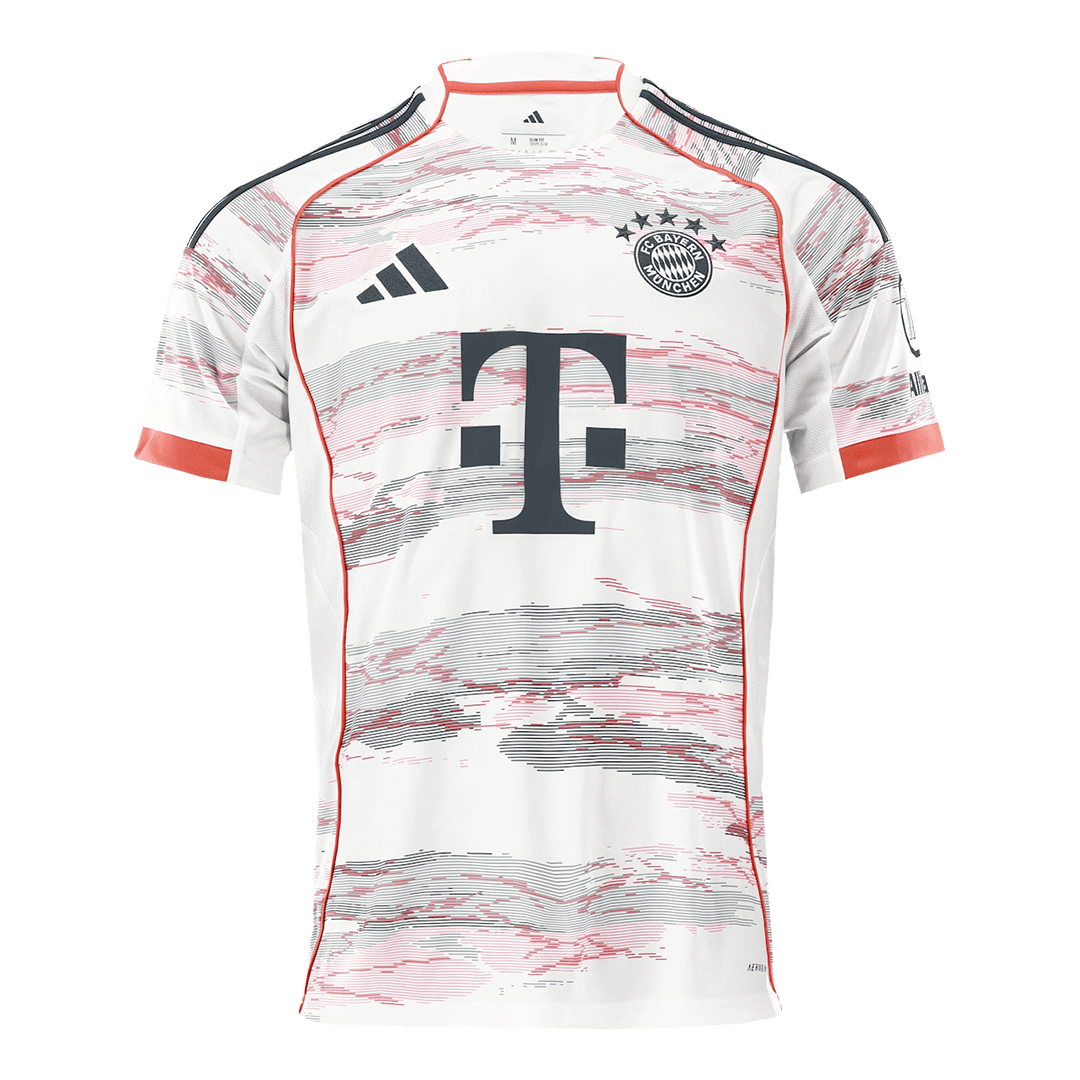Bayern Munich Away Soccer Jersey 2025/26 White