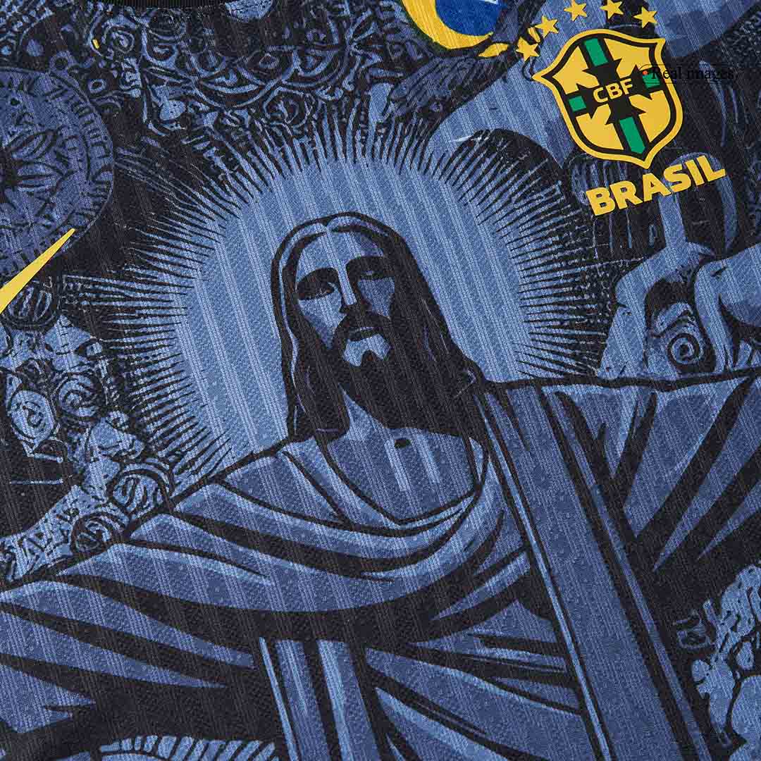 Authentic Brazil Jesus Soccer Jersey 2024