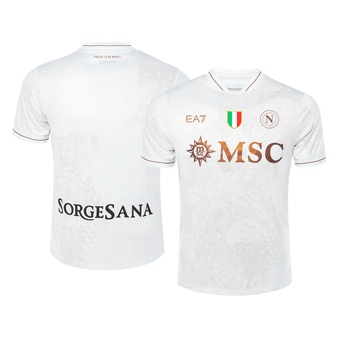 Napoli Away Soccer Jersey Kit(Jersey+Shorts) 2025/26