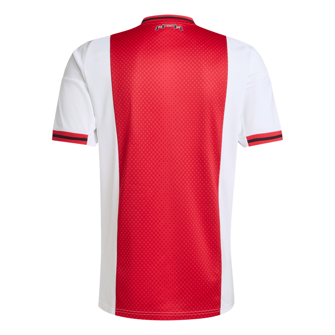 Ajax Home Soccer Jersey 2025/26 Red&White