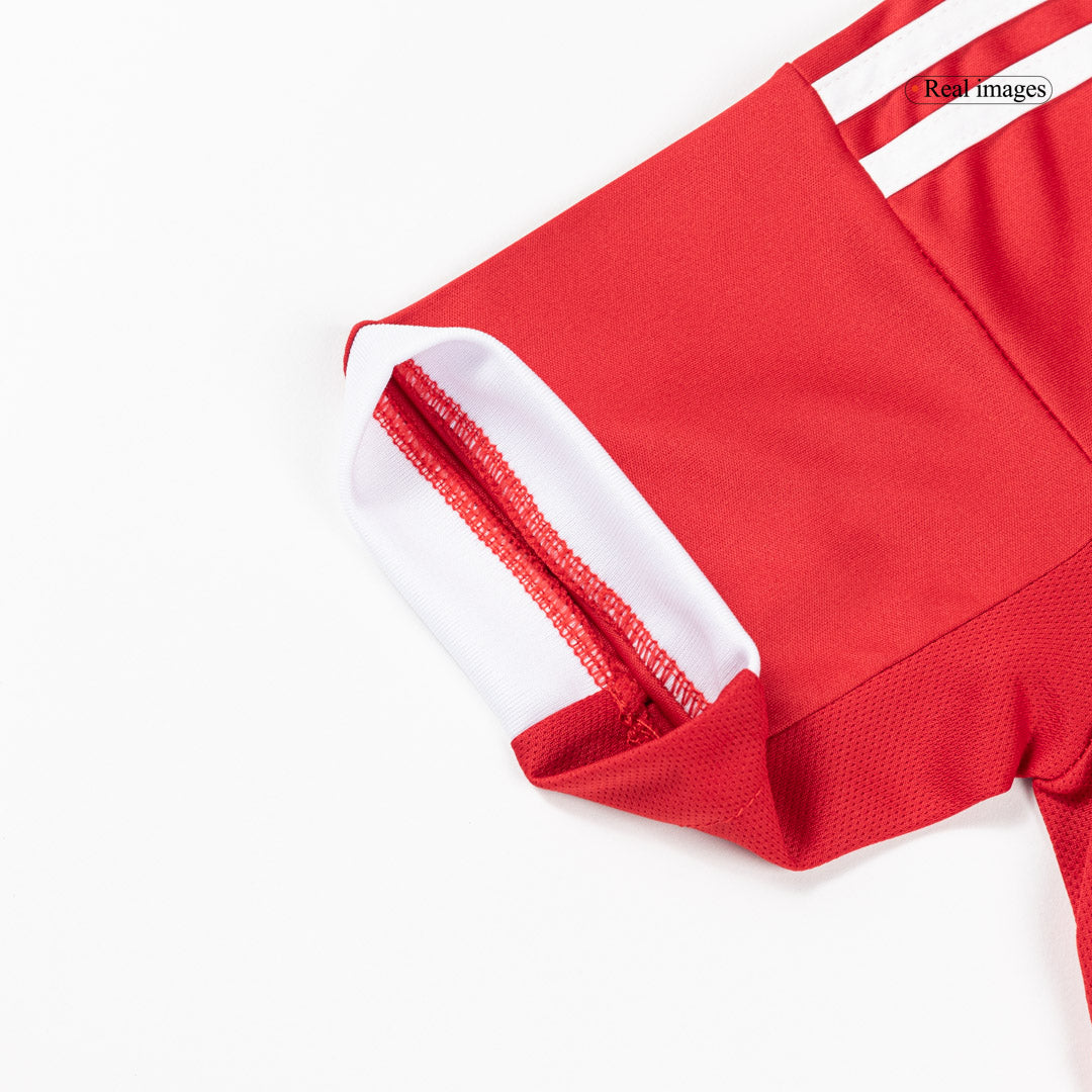 Kid's Liverpool Home Soccer Jersey Kit(Jersey+Shorts) 25/26 Red