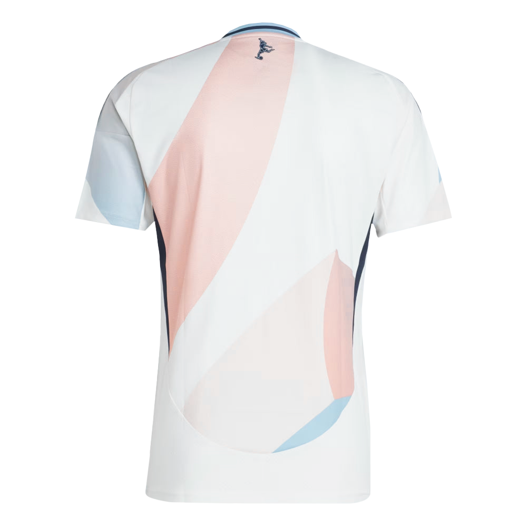 Men's Spain Away Soccer Jersey 2025 - Women's Euro