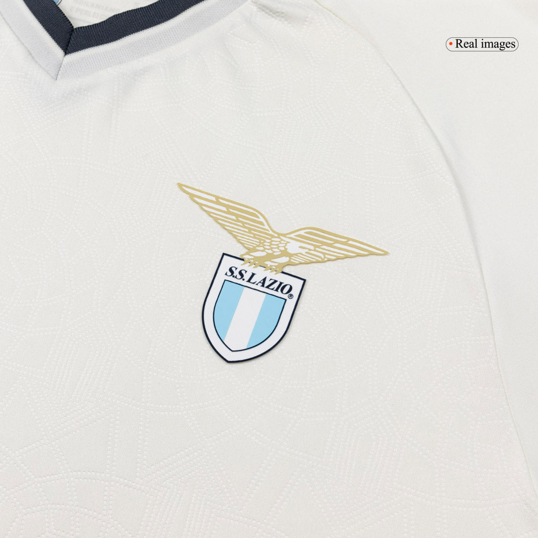 Lazio Away Soccer Jersey 25/26 White