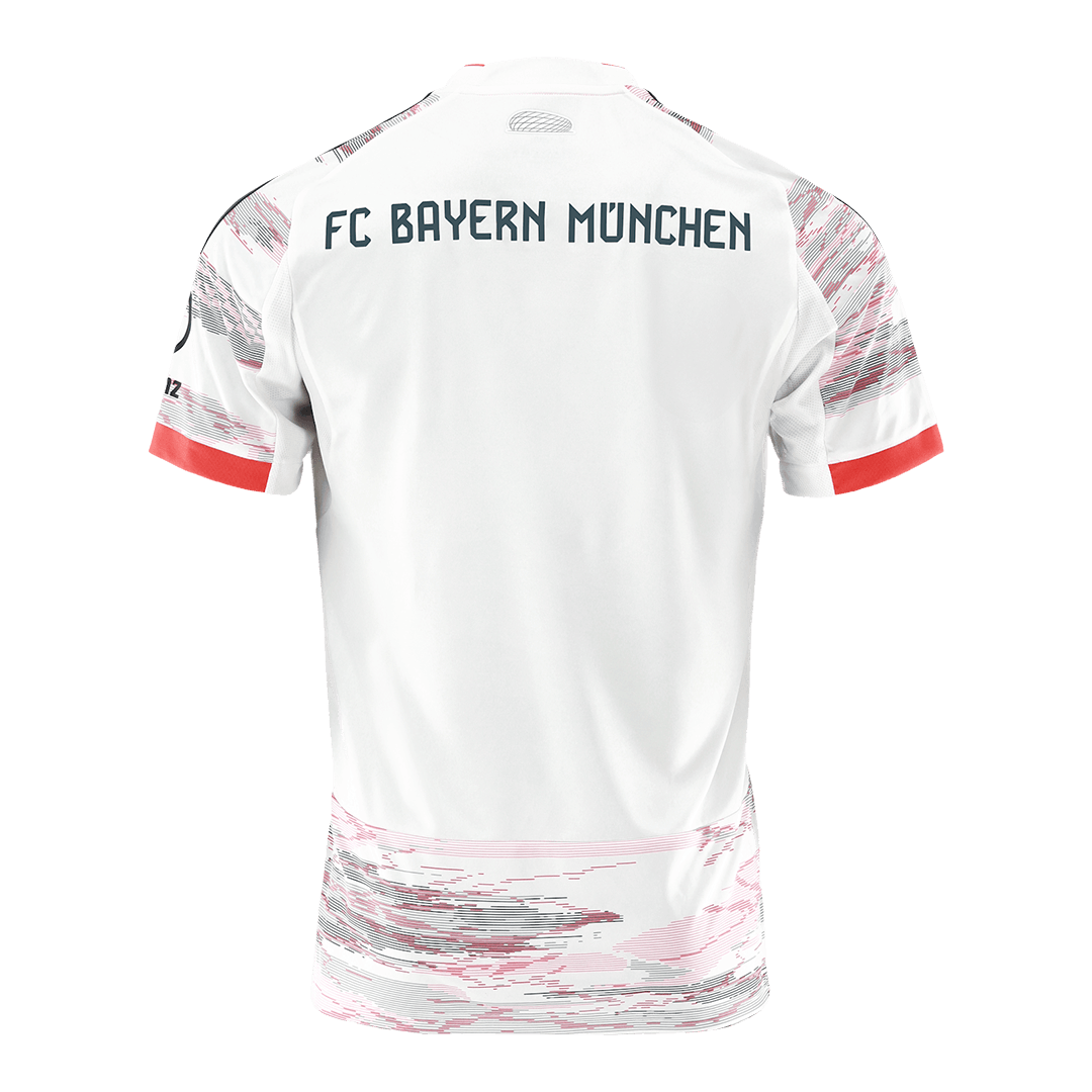 Bayern Munich Away Soccer Jersey 2025/26 White